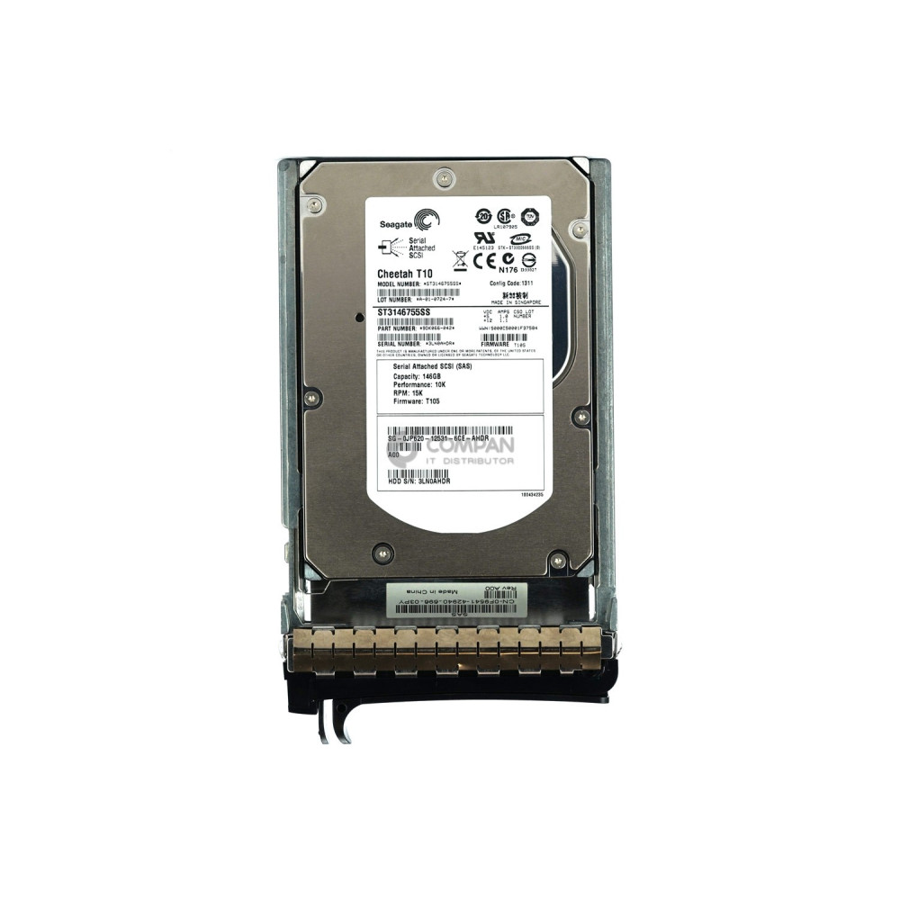 JP620 DELL HDD 146GB 10K SAS 3G 3.5" LFF HOT-SWAP